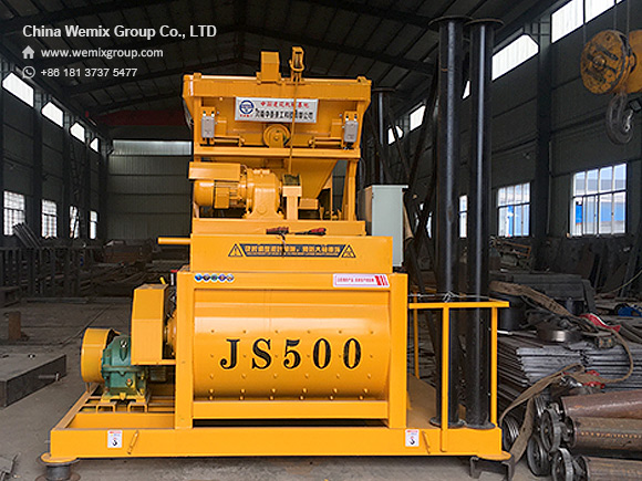 hzs25 Concrete batching plant mixing system 